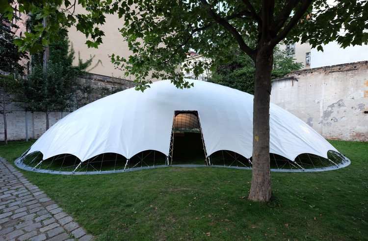 Tensile Structure Banner